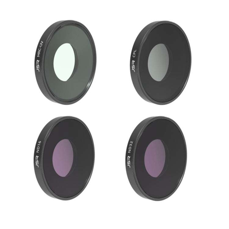 JSR 4 in 1 UV CPL ND16 ND32 Lens Filter For DJI Osmo Action 3 / GoPro Hero11 Black / HERO10 Black / HERO9 Black - DJI & GoPro Accessories by JSR | Online Shopping UK | buy2fix