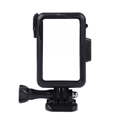 For DJI Osmo Action 3 Vertical Plastic Protective Frame Cage with Cold Shoes (Black) - Protection Frame by buy2fix | Online Shopping UK | buy2fix