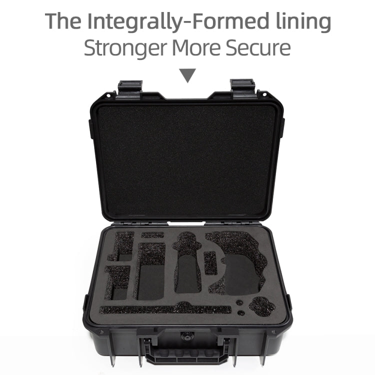 For DJI Avata / Goggles 2 Pro DJI Hard Shell Storage Box Case Suitcase (Black) - DJI & GoPro Accessories by buy2fix | Online Shopping UK | buy2fix