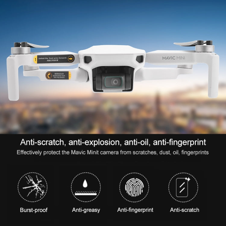 For DJI Mavic mini Explosion-proof Tempered Glass Drone Lens Film - Other by buy2fix | Online Shopping UK | buy2fix