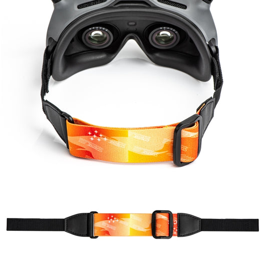 For DJI Avata Goggles 2 STARTRC Headband Elastic Straps(Orange) - DJI & GoPro Accessories by STARTRC | Online Shopping UK | buy2fix
