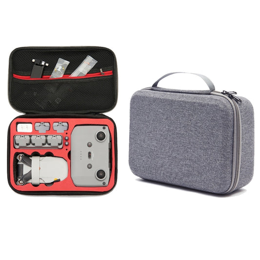For DJI Mini 2 SE Grey Shockproof Carrying Hard Case Storage Bag, Size: 21.5 x 29.5 x 10cm (Red) - DJI & GoPro Accessories by buy2fix | Online Shopping UK | buy2fix