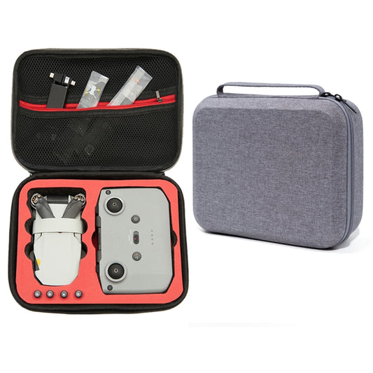 For DJI Mini 2 SE Grey Shockproof Carrying Hard Case Drone Storage Bag, Size: 24 x 19 x 9cm(Red) - DJI & GoPro Accessories by buy2fix | Online Shopping UK | buy2fix
