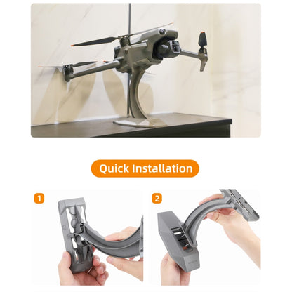 For DJI Mavic 3 / Mavic 2 / Mavic Pro Sunnylife ZJ566 Drone Bracket Desktop Display Stand (Grey) - DJI & GoPro Accessories by Sunnylife | Online Shopping UK | buy2fix