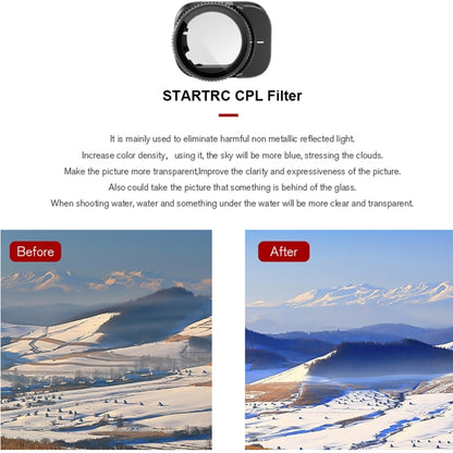 STARTR CPL Adjustable Lens Filter for DJI Mini 3 Pro - DJI & GoPro Accessories by STARTRC | Online Shopping UK | buy2fix