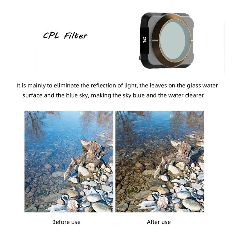 JSR Drone 4 in 1 UV+CPL+ND16+ND32 Lens Filter for DJI MAVIC Air 2 - DJI & GoPro Accessories by JSR | Online Shopping UK | buy2fix