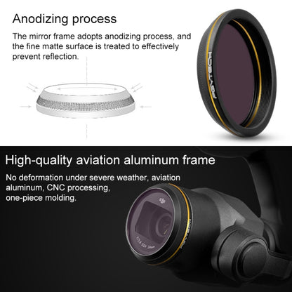 PGYTECH X4S-MRC CPL Gold-edge Lens Filter for DJI Inspire 2 / X4S Gimbal Camera Drone Accessories - DJI & GoPro Accessories by PGYTECH | Online Shopping UK | buy2fix
