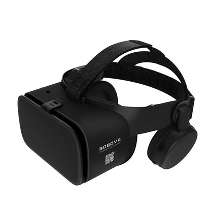 BOBOVR Z6 Virtual Reality 3D Video Glasses Suitable for 4.7-6.3 inch Smartphone with Bluetooth Headset (Black) - Consumer Electronics by buy2fix | Online Shopping UK | buy2fix