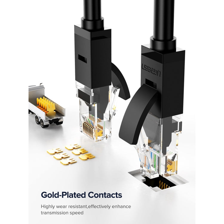 UGREEN NW102 Cat6 RJ45 Household Gigabit Twisted Pair Round Ethernet Cable, Length:1m - Lan Cable and Tools by UGREEN | Online Shopping UK | buy2fix