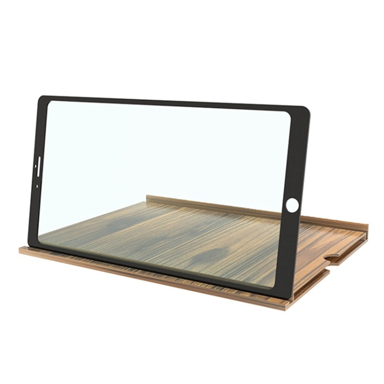 12 Inch Log HD Mobile Phone Screen Amplifier(Black Wood Grain) - Screen Magnifier by buy2fix | Online Shopping UK | buy2fix