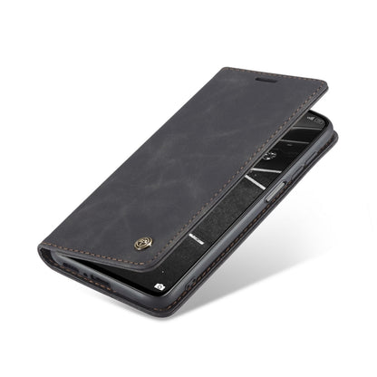 For Xiaomi Mi 10T 5G / 10T Pro 5G CaseMe-013 Multifunctional Retro Frosted Horizontal Flip Leather Case with Card Slot & Holder & Wallet(Black) - Xiaomi Cases by CaseMe | Online Shopping UK | buy2fix