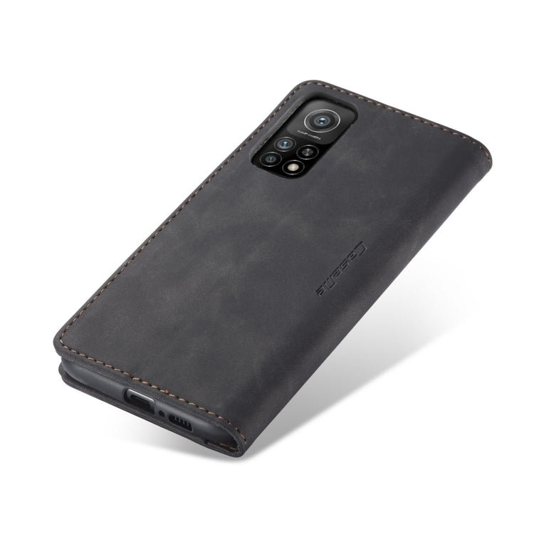 For Xiaomi Mi 10T 5G / 10T Pro 5G CaseMe-013 Multifunctional Retro Frosted Horizontal Flip Leather Case with Card Slot & Holder & Wallet(Black) - Xiaomi Cases by CaseMe | Online Shopping UK | buy2fix