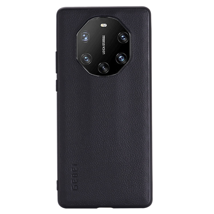 For Huawei Mate 40 RS GEBEI Full-coverage Shockproof Leather Protective Case(Black) - Huawei Cases by GEBEI | Online Shopping UK | buy2fix