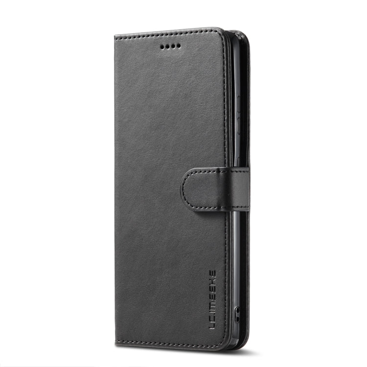For Samsung Galaxy S21 Ultra 5G LC.IMEEKE Calf Texture Horizontal Flip Leather Case with Holder & Card Slots & Wallet(Black) - Galaxy S21 Ultra 5G Cases by LC.IMEEKE | Online Shopping UK | buy2fix