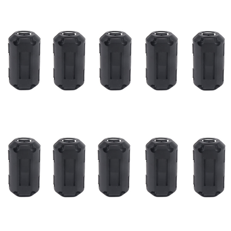 10 PCS / Pack 9mm Anti-interference Degaussing Ring Ferrite Ring Cable Clip Core Noise Suppressor Filter - In Car by buy2fix | Online Shopping UK | buy2fix
