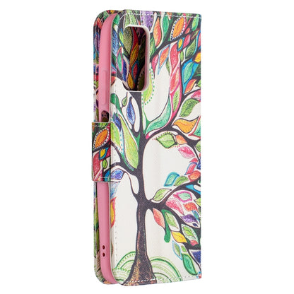For Xiaomi Poco M3 Colored Drawing Pattern Horizontal Flip Leather Case with Holder & Card Slots & Wallet(Tree Life) - Xiaomi Accessories by buy2fix | Online Shopping UK | buy2fix