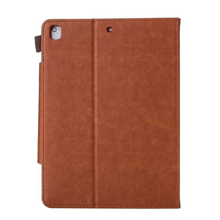 For iPad 10.2 2021 / 2020 / 2019 Business Style Horizontal Flip Leather Case with Holder & Card Slot & Photo Frame & Wallet(Brown) - Apple Accessories by buy2fix | Online Shopping UK | buy2fix