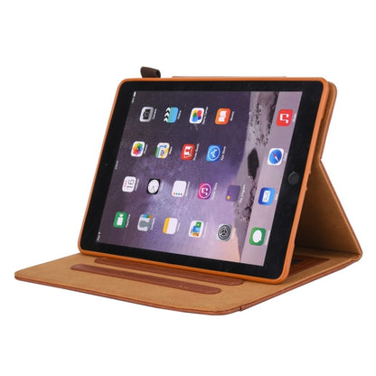 For iPad 10.2 2021 / 2020 / 2019 Business Style Horizontal Flip Leather Case with Holder & Card Slot & Photo Frame & Wallet(Brown) - Apple Accessories by buy2fix | Online Shopping UK | buy2fix