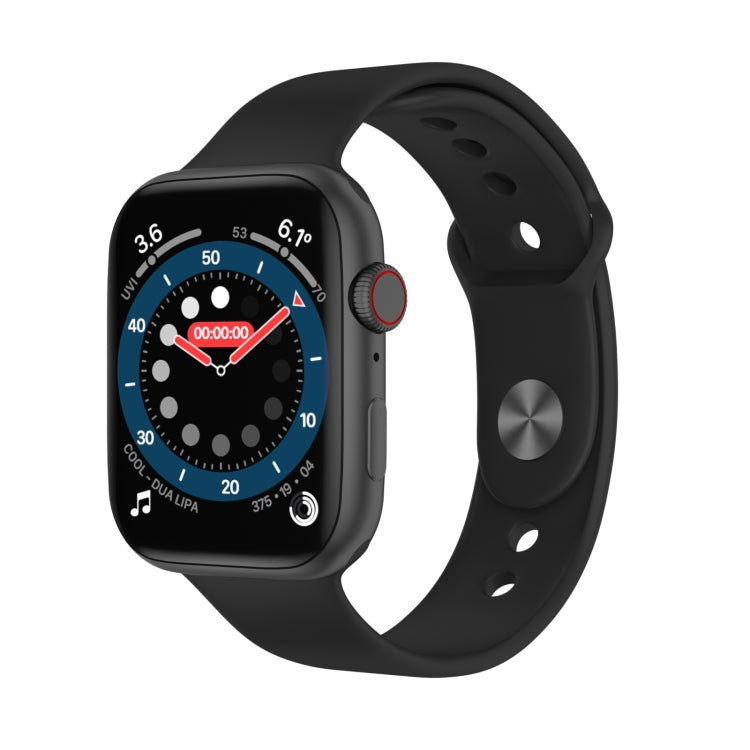 DW35PRO 1.75 inch Color Screen IPX7 Waterproof Smart Watch, Support Bluetooth Answer & Reject / Sleep Monitoring / Heart Rate Monitoring, Style: Silicone Strap(Black) - Smart Wear by buy2fix | Online Shopping UK | buy2fix