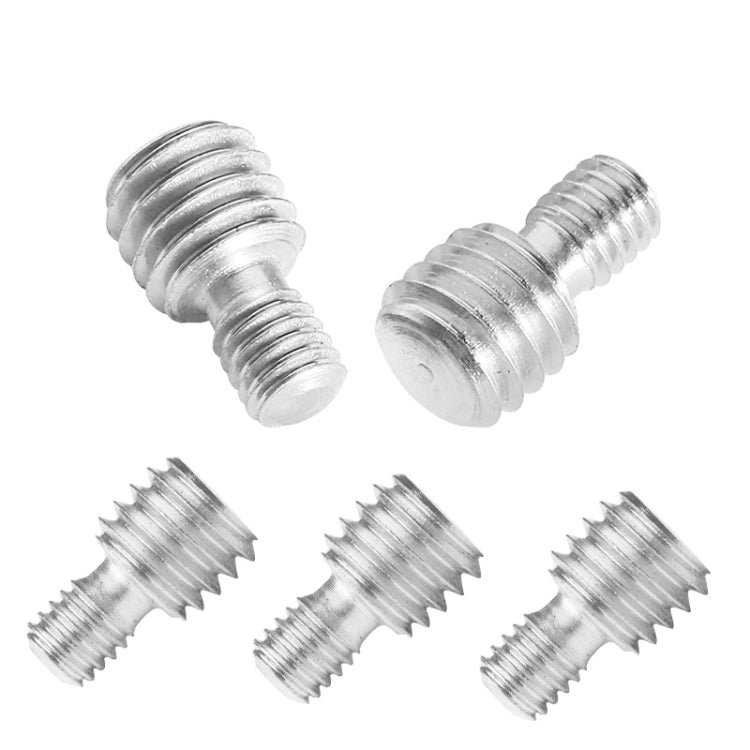 BEXIN LS037 2 PCS M6 to 3/8 inch Conversion Screws Adapter Camera Screws - Camera Accessories by BEXIN | Online Shopping UK | buy2fix