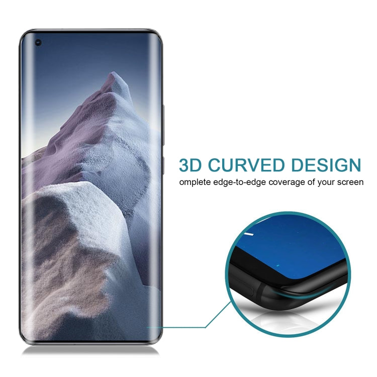 For Xiaomi Mi 11 Ultra 3D Curved Edge Full Screen Tempered Glass Film - Xiaomi Accessories by buy2fix | Online Shopping UK | buy2fix