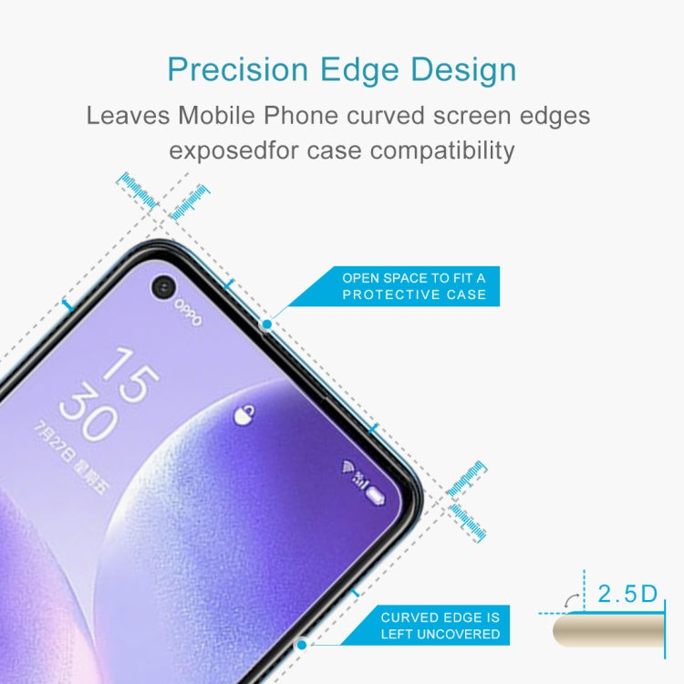 For OPPO Find X3 Lite 10 PCS 0.26mm 9H 2.5D Tempered Glass Film - OPPO Tempered Glass by PINWUYO | Online Shopping UK | buy2fix