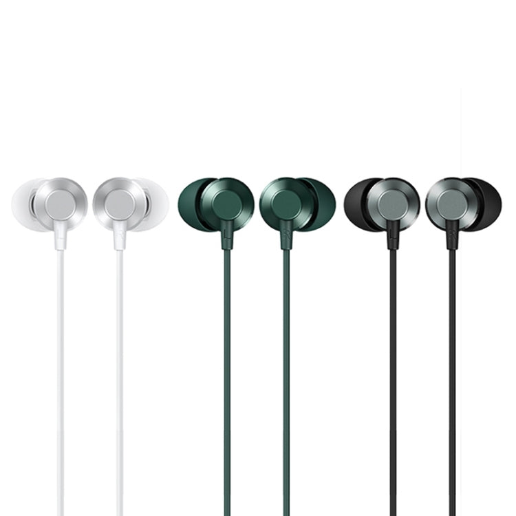 Remax RM-512i 8 Pin Interface Wired Call Bluetooth Music Earphone, Support Wired Control, Cable Length: 1.2m(Green) - In Ear Wired Earphone by REMAX | Online Shopping UK | buy2fix