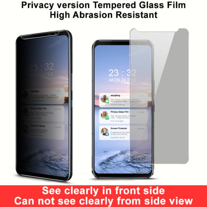 For Asus ROG Phone 5 / 5 Pro IMAK HD Anti-spy Tempered Glass Protective Film - ASUS Tempered Glass by imak | Online Shopping UK | buy2fix