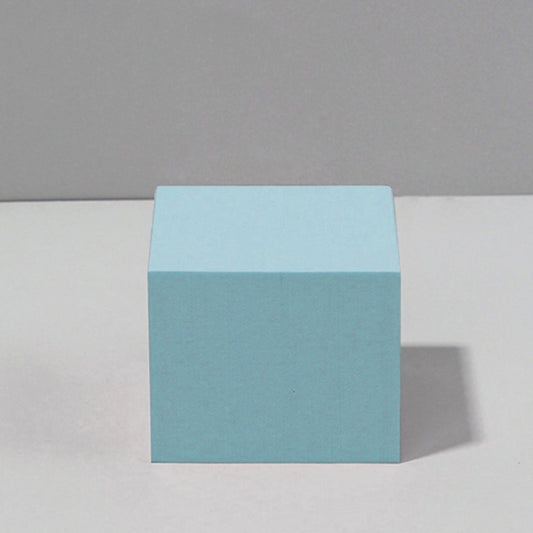 7 x 7 x 6cm Cuboid Geometric Cube Solid Color Photography Photo Background Table Shooting Foam Props (Light Blue) - Camera Accessories by buy2fix | Online Shopping UK | buy2fix