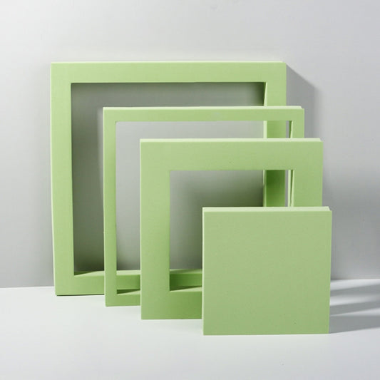 Cube Embedded Combo Kits Geometric Cube Solid Color Photography Photo Background Table Shooting Foam Props (Green) - Camera Accessories by buy2fix | Online Shopping UK | buy2fix