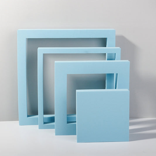 Cube Embedded Combo Kits Geometric Cube Solid Color Photography Photo Background Table Shooting Foam Props (Light Blue) - Camera Accessories by buy2fix | Online Shopping UK | buy2fix