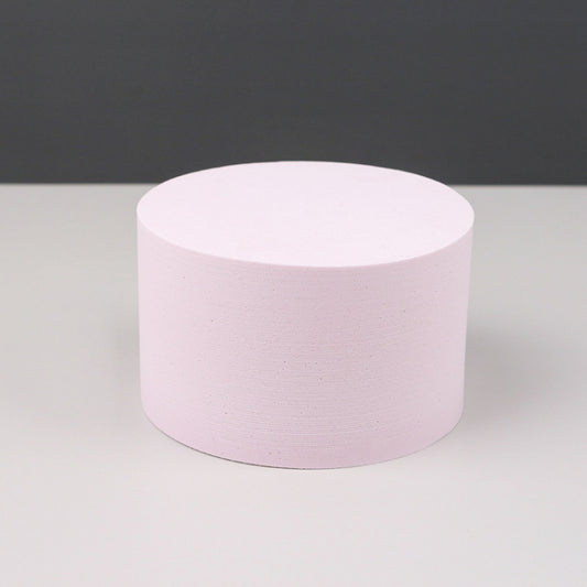 10 x 6cm Cylinder Geometric Cube Solid Color Photography Photo Background Table Shooting Foam Props (Pink) - Camera Accessories by buy2fix | Online Shopping UK | buy2fix