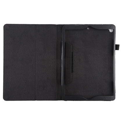 Litchi Texture Horizontal Flip Leather Case with Holder For iPad 10.5 / iPad 10.2 2021 / 2020 / 2019(Black) - Apple Accessories by buy2fix | Online Shopping UK | buy2fix
