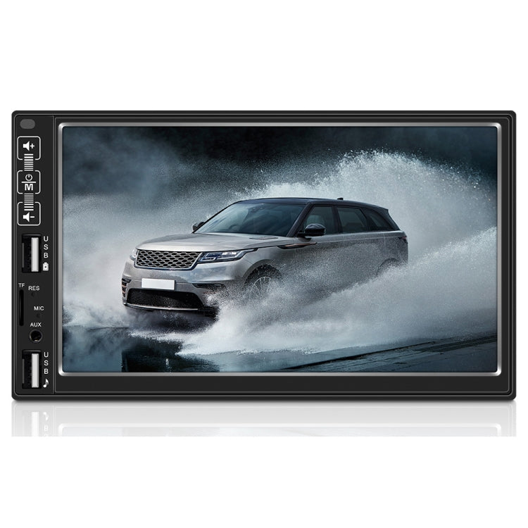 A2821 Car 7 inch Screen HD MP5 Player, Support Bluetooth / FM with Remote Control, Style:Standard + 4LEDs Light Camera - In Car by buy2fix | Online Shopping UK | buy2fix