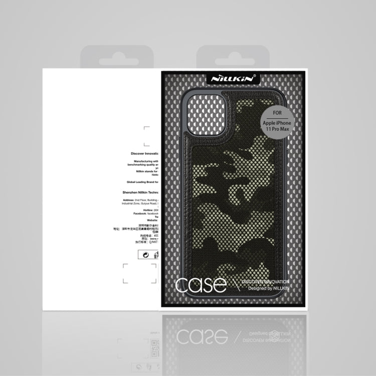 For iPhone 11 Pro Max NILLKIN Camo Shockproof Protective Case - iPhone 11 Pro Max Cases by NILLKIN | Online Shopping UK | buy2fix