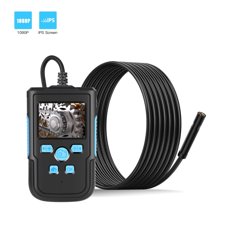 P60B 8mm 1080P 2.4 inch IPS Screen IP68 Waterproof HD Digital Endoscope, Length:2m Hard Cable - Consumer Electronics by buy2fix | Online Shopping UK | buy2fix