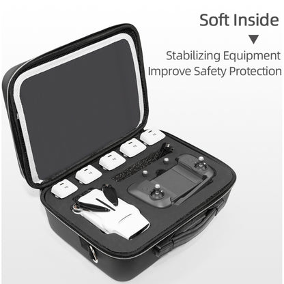 Portable Single Shoulder Storage Travel Carrying Cover Case Box with Baffle Separator for FIMI X8 mini(Black + Black Liner) - DJI & GoPro Accessories by buy2fix | Online Shopping UK | buy2fix