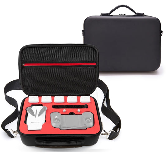 Single Shoulder Storage Bag Shockproof Waterproof Travel Carrying Cover Hard Case for FIMI X8 Mini(Black + Red Liner) - DJI & GoPro Accessories by buy2fix | Online Shopping UK | buy2fix