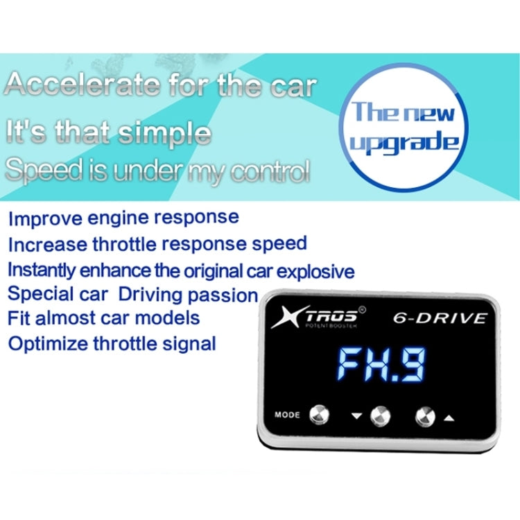 For JMC 2012- TROS TS-6Drive Potent Booster Electronic Throttle Controller - In Car by TROS | Online Shopping UK | buy2fix