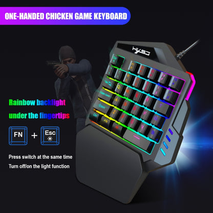 HXSJ P8+V100+A883 Keyboard Mouse Converter + One-handed Keyboard + Programming Gaming Mouse Set -  by HXSJ | Online Shopping UK | buy2fix