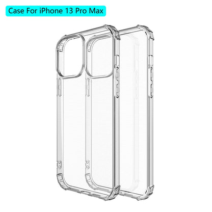 For iPhone 13 Pro Max Shockproof Transparent TPU Protective Case (Transparent) - iPhone 13 Pro Max Cases by buy2fix | Online Shopping UK | buy2fix