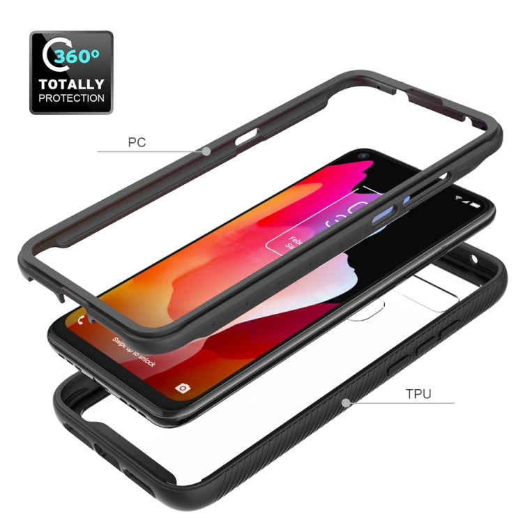 For TCL 10L Starry Sky Solid Color Series Shockproof PC + TPU Case(Red) - More Brand by buy2fix | Online Shopping UK | buy2fix