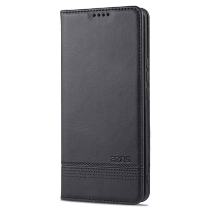 For Honor 50 AZNS Magnetic Calf Texture Horizontal Flip Leather Case with Card Slots & Holder & Wallet(Black) - Honor Cases by AZNS | Online Shopping UK | buy2fix
