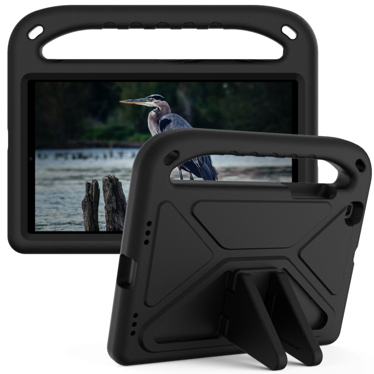 For Samsung Galaxy Tab A 8.0 2019 SM-T290 / SM-T295 Handle Portable EVA Shockproof Anti Falling Protective Case with Triangle Holder(Black) - Other Galaxy Tab PC by buy2fix | Online Shopping UK | buy2fix