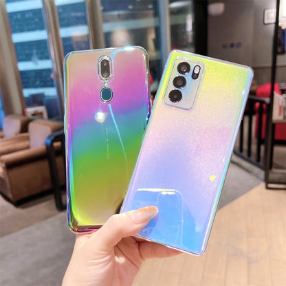 For OPPO Reno6 Pro 5G Colorful Electroplating PC Protective Case - OPPO Cases by buy2fix | Online Shopping UK | buy2fix