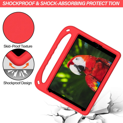 For iPad 10.2 2021 / 2020 / 2019 Handle Portable EVA Shockproof Protective Case with Triangle Holder(Red) - iPad 10.2 Cases by buy2fix | Online Shopping UK | buy2fix