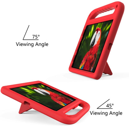 Handle Portable EVA Shockproof Protective Tablet Case with Triangle Holder For iPad Pro 11 2022 / 2021/2020/2018 / iPad Air 2020 / Air 2022 10.9(Red) - iPad Pro 11 (2022/2021) Cases by buy2fix | Online Shopping UK | buy2fix
