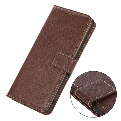 For Motorola Moto G30 / G20 / G10 4G Litchi Texture PU + TPU Horizontal Flip Leather Case with Holder & Card Slots & Wallet(Brown) - Motorola Cases by buy2fix | Online Shopping UK | buy2fix