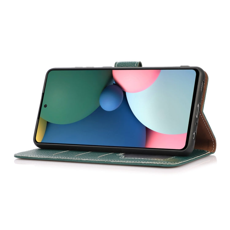 For Motorola Moto G30 / G20 / G10 4G Litchi Texture PU + TPU Horizontal Flip Leather Case with Holder & Card Slots & Wallet(Green) - Motorola Cases by buy2fix | Online Shopping UK | buy2fix