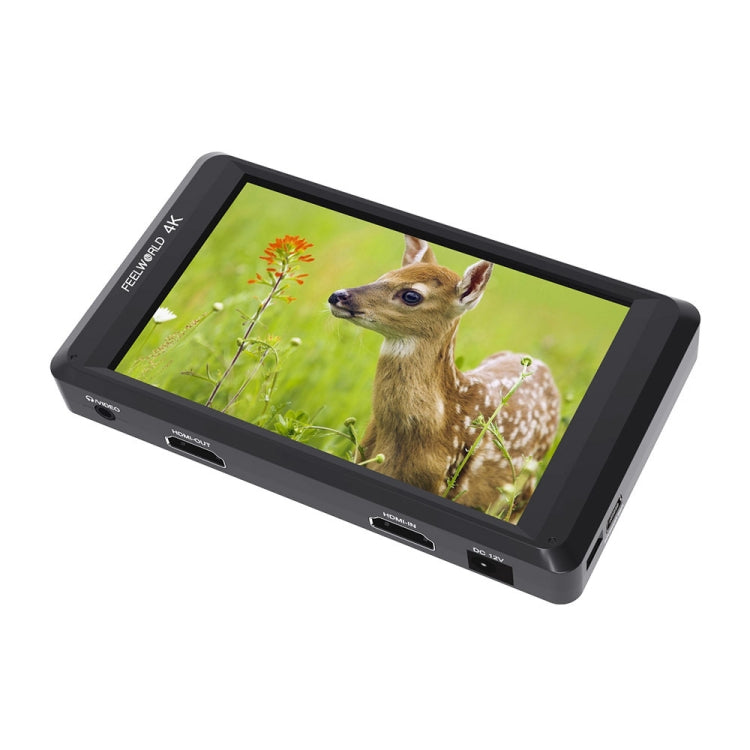 FEELWORLD FW450 1280x800 4.5 inch LCD Screen HDMI 4K Input Loop Out Camera Monitor - Camera Accessories by FEELWORLD | Online Shopping UK | buy2fix
